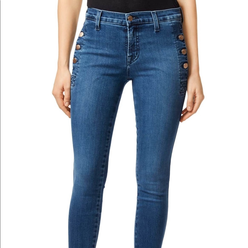 NWT JBrand Zion Midrise Skinny Jean Size 27